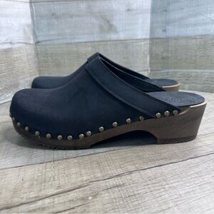 Sandgrens‎ Athens studded clog mule Black Size 41 10-10.5 Us